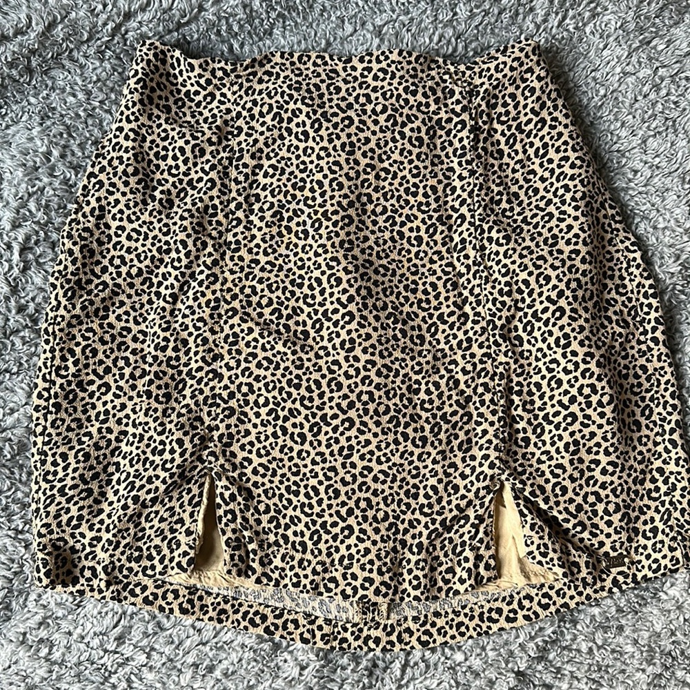 Pull&Bear high waisted mini skirt